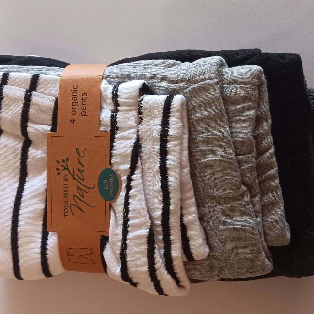Touched by Nature 4 pack organic pants